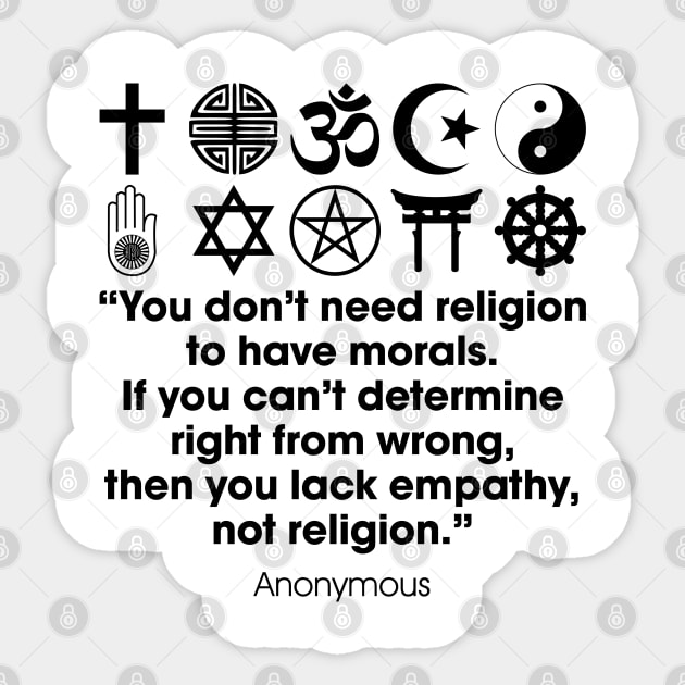 Religion & Morals Sticker by Venus Complete